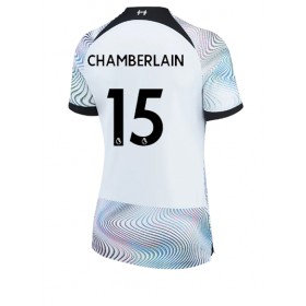 Damen Fußballbekleidung Liverpool Chamberlain #15 Auswärtstrikot 2022-23 Kurzarm